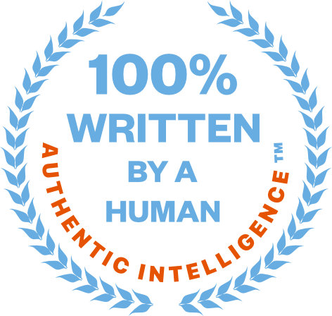 written by a human