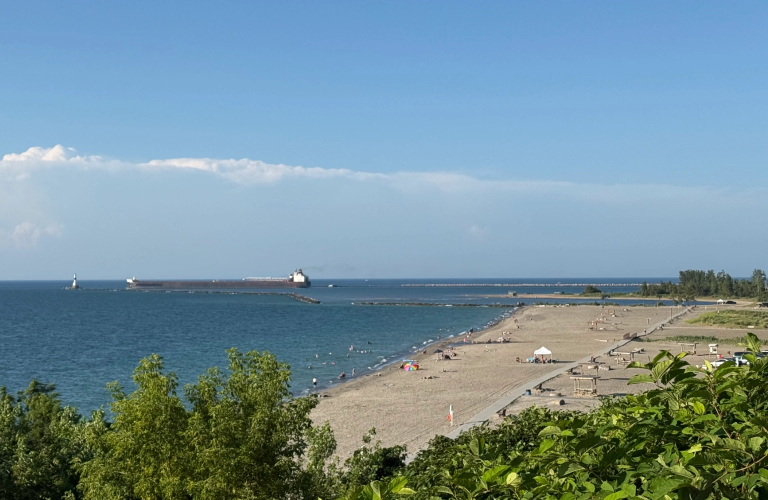 Conneaut, Ohio, Lake Erie